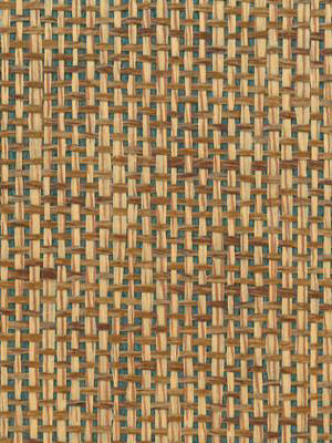 Paperweave Grasscloth Wallpaper In Brown And Green Design By Seabrook Wallcoverings