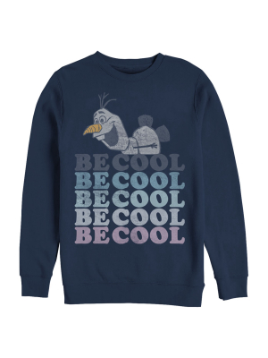 Men's Frozen 2 Olaf Be Cool Sweatshirt