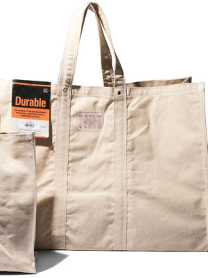 Labour Tote Bag Large Off-white