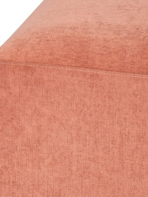 Nuevo Lilou Modular Ottoman - Nectarine