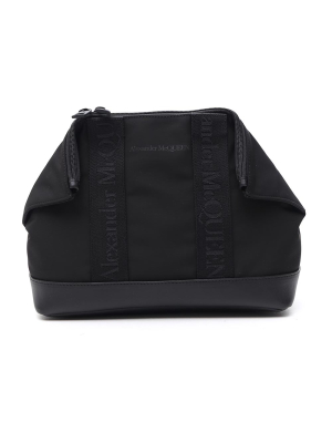 Alexander Mcqueen Manta Logo Bag