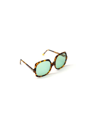 Oversized Sunglasses Tortoise