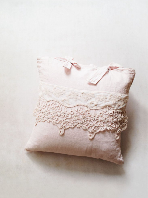 Bali Pillow, Dusty Pink