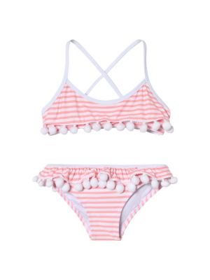 Sunuva Classic Frill Bikini - Pink