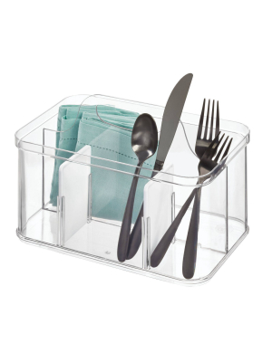 Idesign Crisp Cutlery Tote Clear