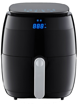 Gowise Usa Gw22821-s 1500 Watt 5 Quart Digital Touchscreen Air Fryer, Black