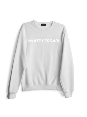 White Ferrari