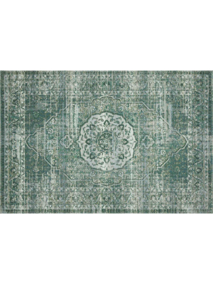 Green/ Mist Mika Rug