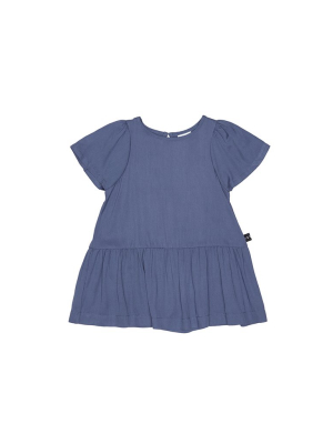 Huxbaby Mia Dress - Indigo