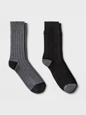 Men's Camp Socks 2pk - Goodfellow & Co™ - 10-13