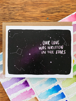 Written In The Stars Card