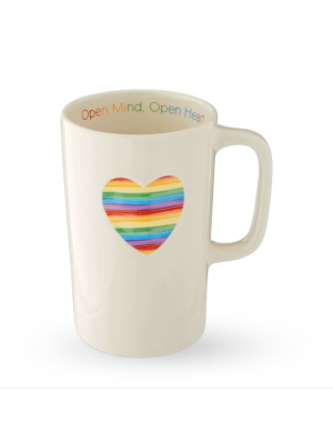 The Trevor Project Tall Heart Mug