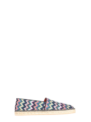 Missoni Zig Zag Printed Espadrilles