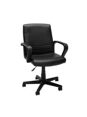 Mid Back Executive Chair Black - Ofm