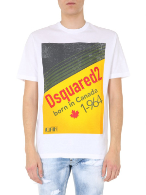 Dsquared2 Logo Graphic Printed T-shirt