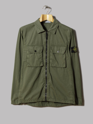 Stone Island Two Pocket Overshirt (sage)