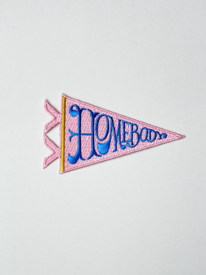 Homebody Pennant Patch