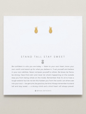 Stand Tall Stay Sweet Earrings