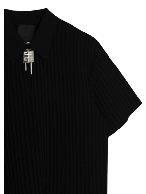 Givenchy Padlock Detail Polo Shirt
