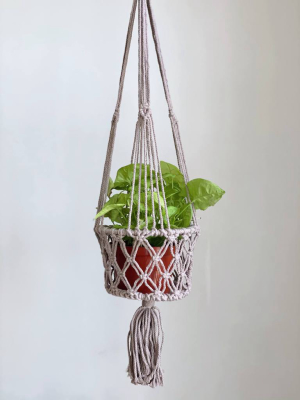 Plant Hanger Basket - Cafecito