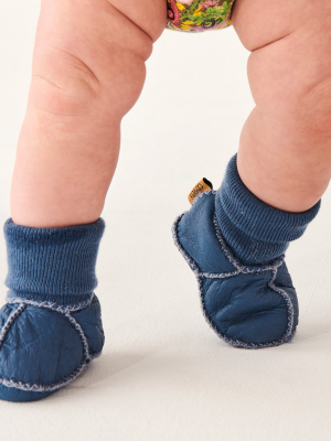 Blue Skies Baby Booties