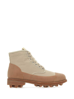 Visvim Legion Panelled Lace-up Boots