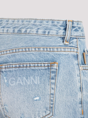 Ganni Low-waist Relaxed Fit Jeans