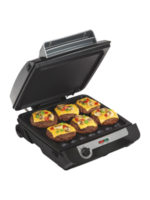 Hamilton Beach 3-in-1 Multigrill 100" Griddle/indoor Grill - 25600