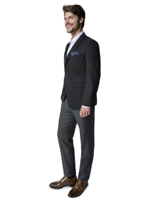 Sandro Classic Fit Navy Blazer