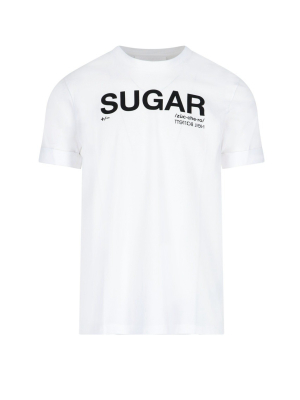 Neil Barrett Sugar Text Print T-shirt