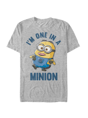 Men's Despicable Me I'm One In Minion T-shirt