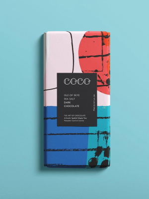 Coco Chocolatier Isle Of Skye Sea Salt Dark Bar