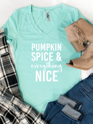 Pumpkin Spice & Everything Nice Tshirt