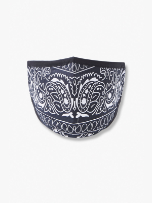 Ornate Paisley Face Mask