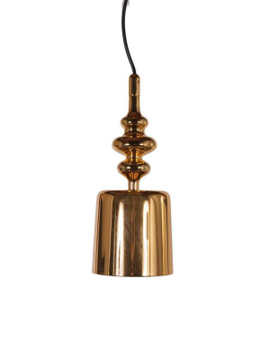 Modern Eva Ceiling Lamp - Gold