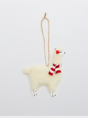 Sass & Belle Felt Ornament - Llama