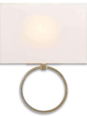 Porthole Gold Wall Sconce