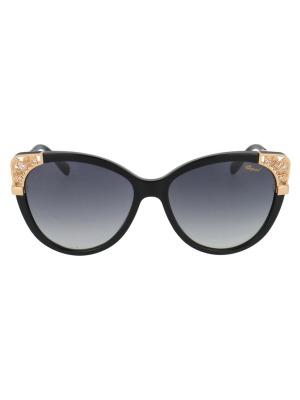 Chopard Eyewear Heart-shaped Frame Sunglasses