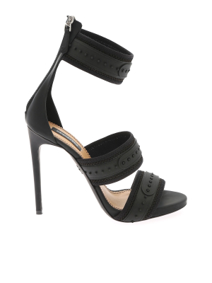 Dsquared2 Snap Strap Heeled Sandals