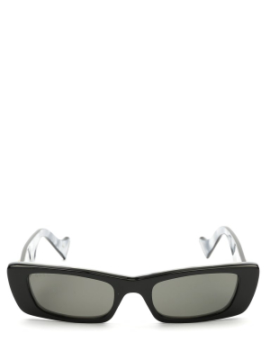 Gucci Eyewear Rectangle Frame Sunglasses