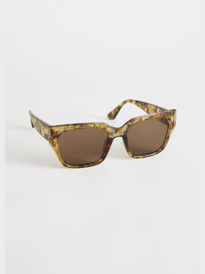 Squared Tortoise Sunglasses