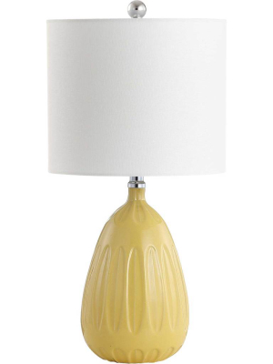 Liliana Table Lamp Yellow