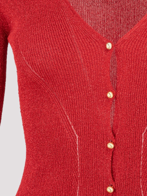 Lanvin V-neck Buttoned Cardigan