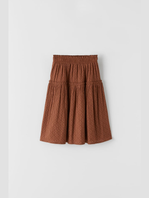 Jacquard Skirt