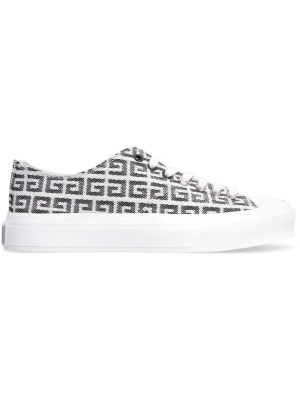 Givenchy City 4g Jacquard Sneakers