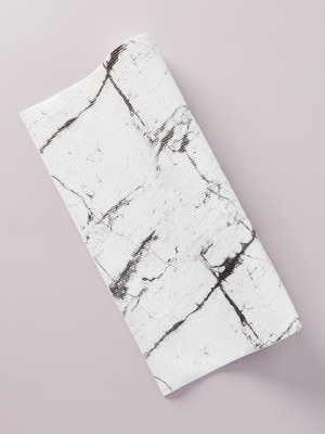 Oak And Reed White Marble Yoga Mat