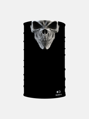 Black Skull Neck Gaiter