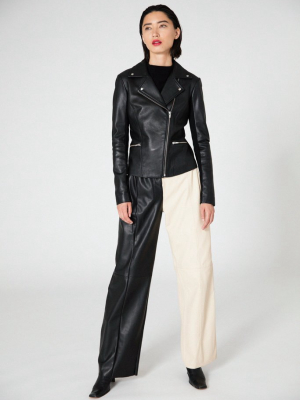 Dallas Smooth Leather Jacket Black