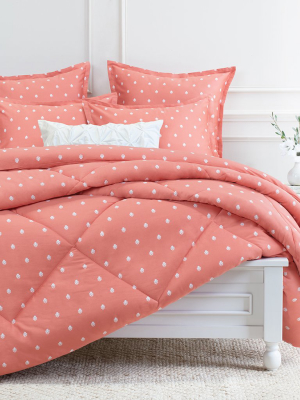 Flora Coral Comforter