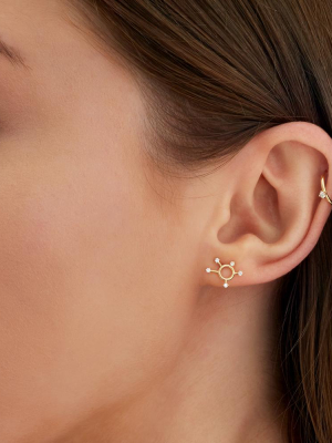 Scintilla Sigma Orb Stud Earring